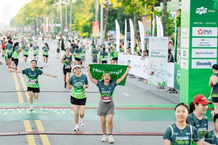 Herbalife tiếp tục đồng hành cùng VnExpress Marathon, lan tỏa lối sống năng động