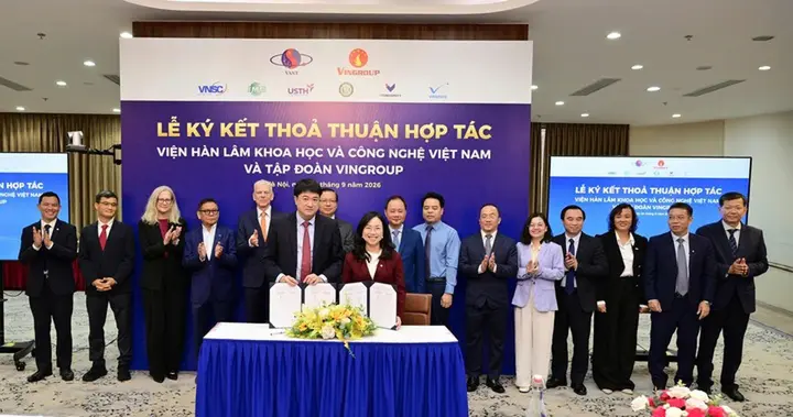 Vingroup và Viện Hàn lâm KH&CN Việt Nam hợp tác phát triển công nghệ mũi nhọn