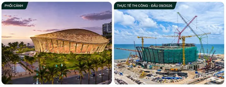 Diện mạo đại công trình APEC ở Phú Quốc sau một năm thi công