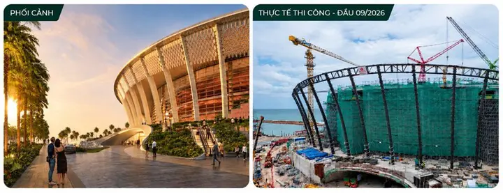Diện mạo đại công trình APEC ở Phú Quốc sau một năm thi công