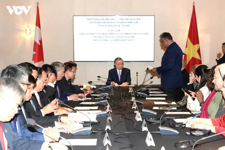 Tổng Bí thư, Chủ tịch nước Tô Lâm: Hội hữu nghị là cầu nối Việt Nam - Canada