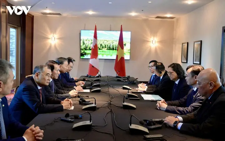 Tổng Bí thư, Chủ tịch nước Tô Lâm tiếp một số doanh nghiệp, tập đoàn tại Canada