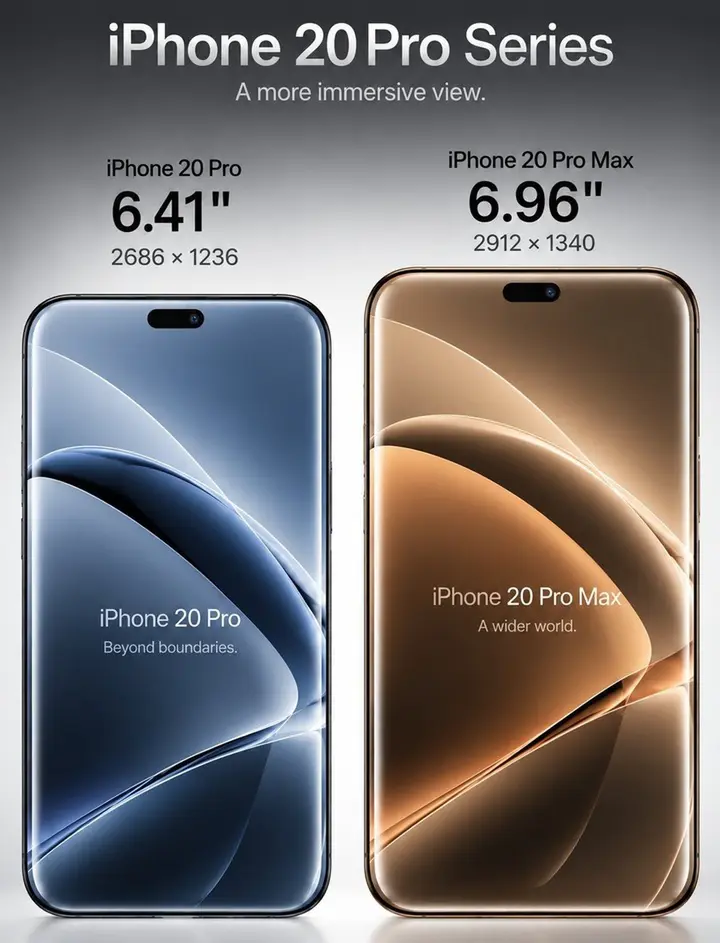iPhone 20 Pro có thể đánh dấu bước ngoặt lớn về ngoại hình