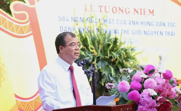 Hải Phòng: Tưởng niệm 584 năm ngày mất của Anh hùng dân tộc Nguyễn Trãi