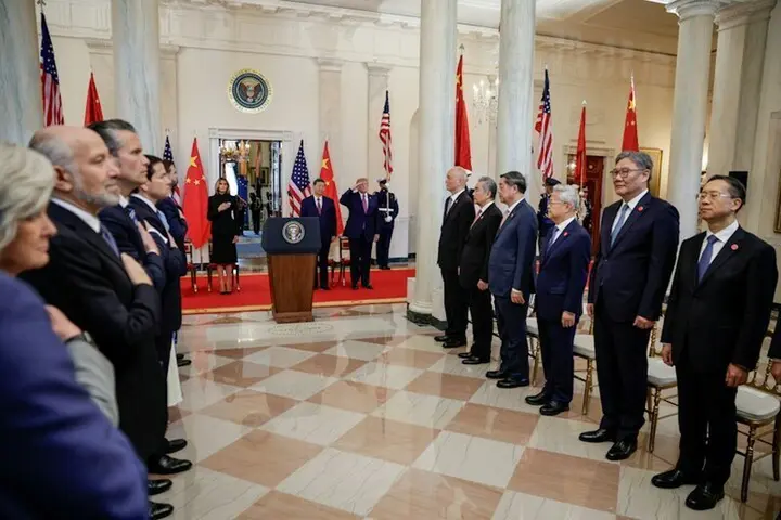 Video Tổng thống Donald Trump đón tiếp Chủ tịch Tập Cận Bình tại Nhà Trắng