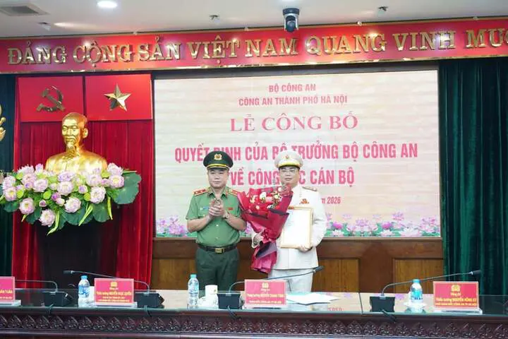 Đại tá Trần Văn Quang giữ chức Phó Giám đốc Công an TP Hà Nội