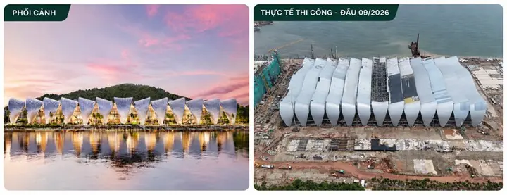 Diện mạo đại công trình APEC ở Phú Quốc sau một năm thi công