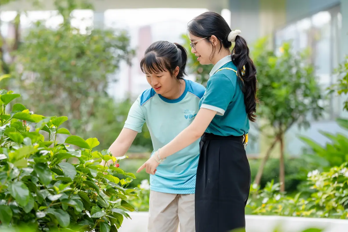 Vin Nexus Center: Trường học hạnh phúc hình trái tim và những gam màu rất 'lạ'