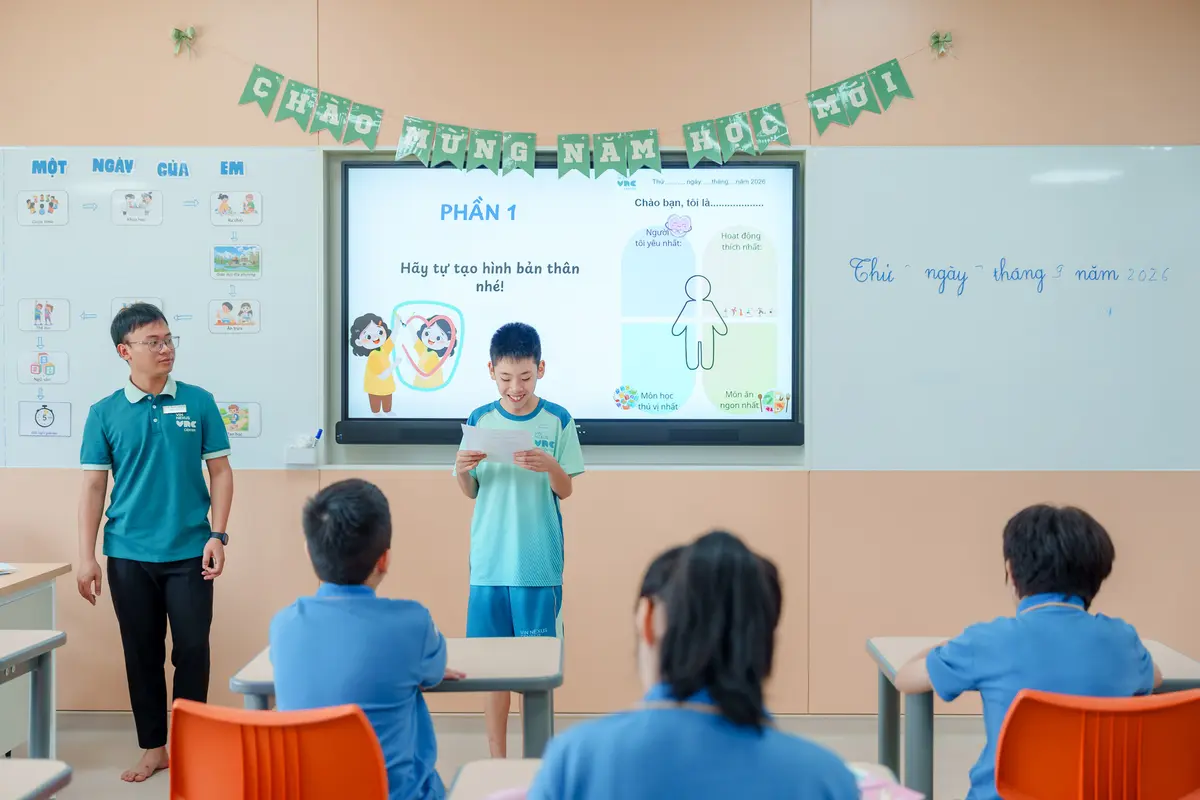 Vin Nexus Center: Trường học hạnh phúc hình trái tim và những gam màu rất 'lạ'