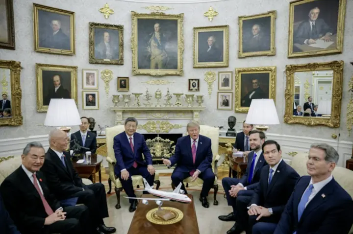 Video Tổng thống Donald Trump đón tiếp Chủ tịch Tập Cận Bình tại Nhà Trắng