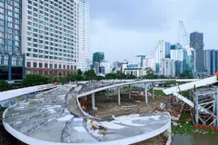 Tăng tốc thi công cầu đi bộ nghìn tỷ vượt sông Sài Gòn