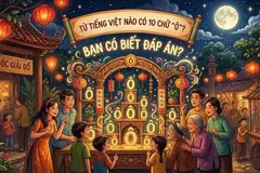 Từ tiếng Việt nào có 10 chữ 'Ô'? Câu đố khiến nhiều người bất ngờ