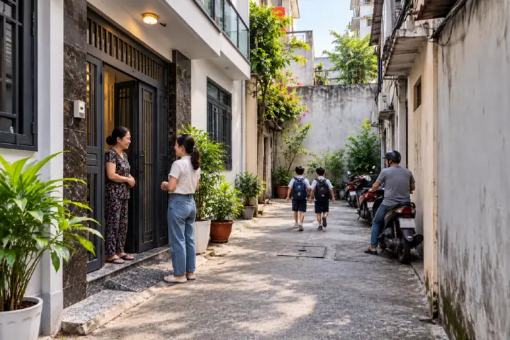 Có nên mua nhà trong ngõ cụt giá rẻ?