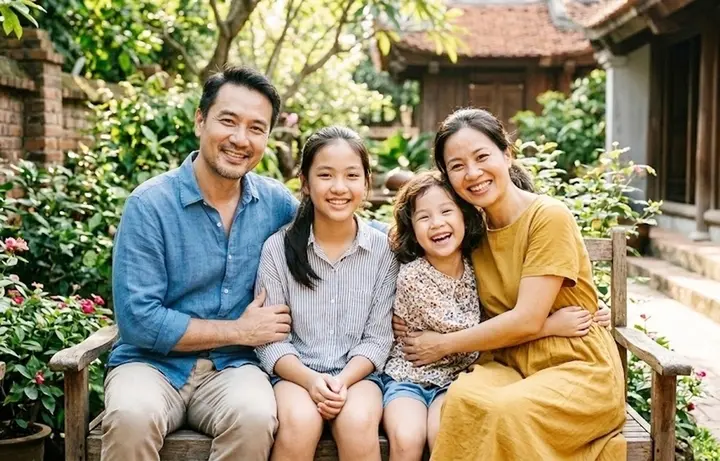 Gia đình có hai con gái dưới 16 tuổi có thể được hỗ trợ mua BHYT, sữa học đường