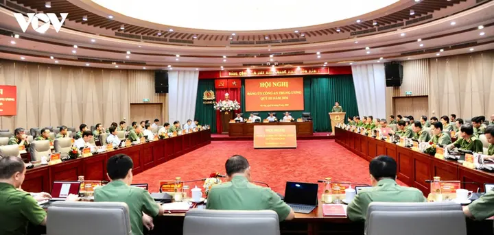 Tổng Bí thư, Chủ tịch nước Tô Lâm dự Hội nghị Đảng ủy Công an Trung ương