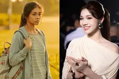 Á hậu để mặt mộc đóng 'Trại buôn người': Tuổi thơ khó khăn, từng bị chê nhan sắc