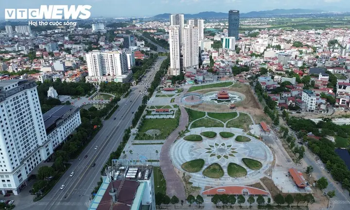 Diện mạo công viên gần 700 tỷ đồng có Đền thờ Bác Hồ ở Bắc Ninh