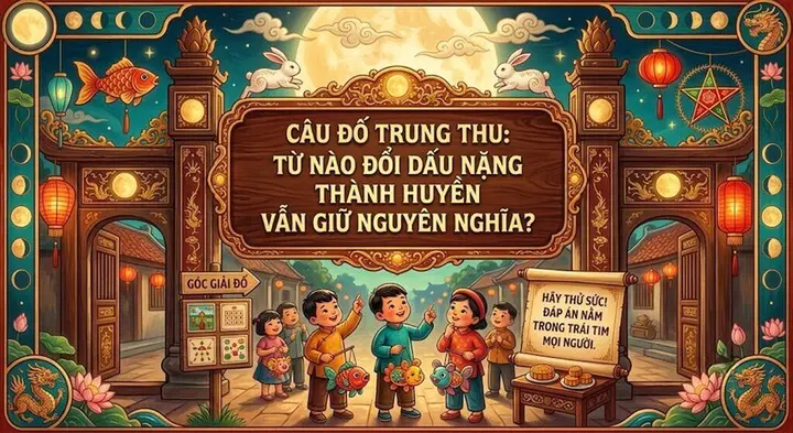 Từ nào đổi dấu nặng thành dấu huyền vẫn giữ nguyên nghĩa?