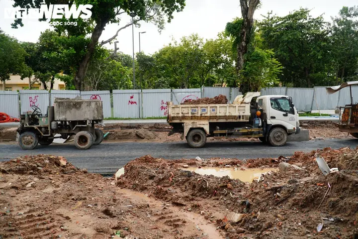 Tăng tốc thi công đường gần 1.000 tỷ ở trung tâm TP.HCM