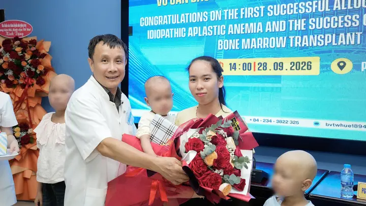 Thực hiện thành công ca ghép tuỷ từ người hiến nhỏ nhất Việt Nam