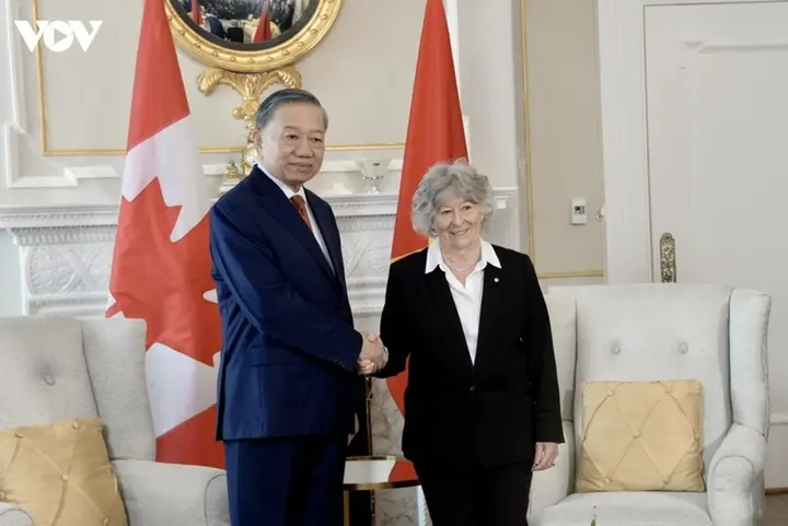 Tổng Bí thư, Chủ tịch nước Tô Lâm hội kiến Toàn quyền Canada Louise Arbour