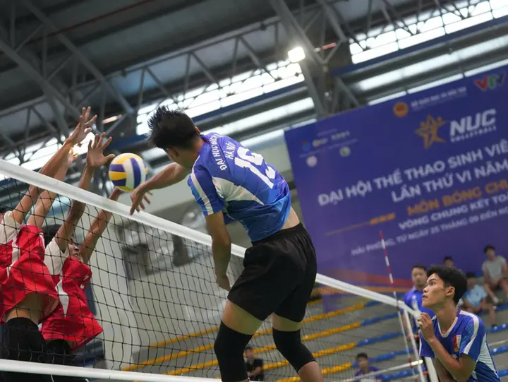 16 đội tranh tài tại giải bóng chuyền sinh viên toàn quốc 2026