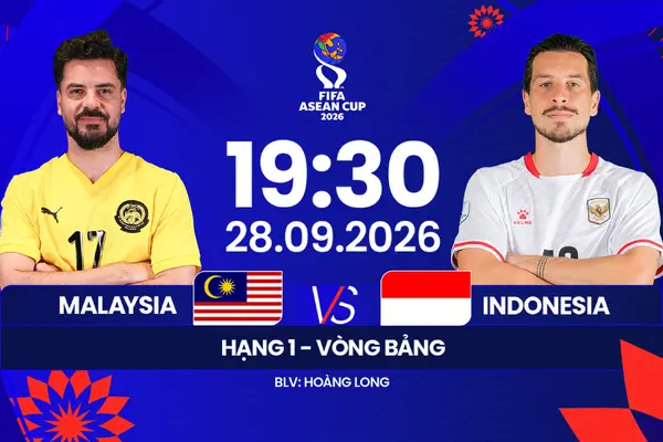 Link xem trực tiếp bóng đá Malaysia vs Indonesia 19h30 ngày 28/9, FIFA ASEAN Cup