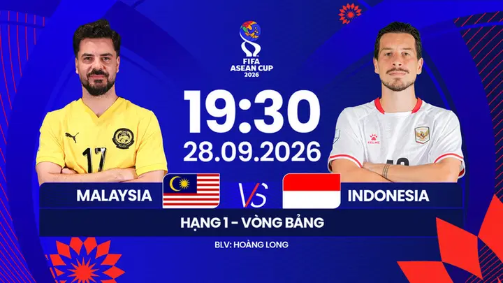 Link xem trực tiếp bóng đá Malaysia vs Indonesia 19h30 ngày 28/9, FIFA ASEAN Cup