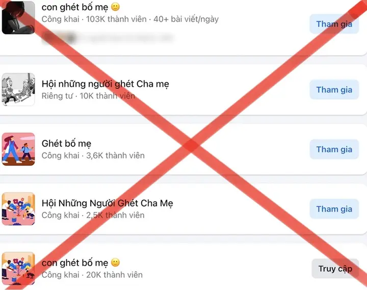 Hội nhóm 'Con ghét bố mẹ': Khi nơi tìm sự đồng cảm lại khuếch đại tổn thương