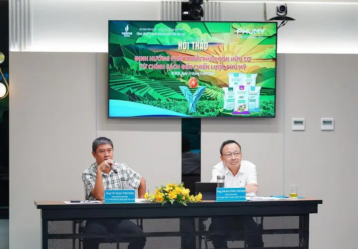 Phát triển phân bón hữu cơ Phú Mỹ theo hướng giải pháp dinh dưỡng toàn diện