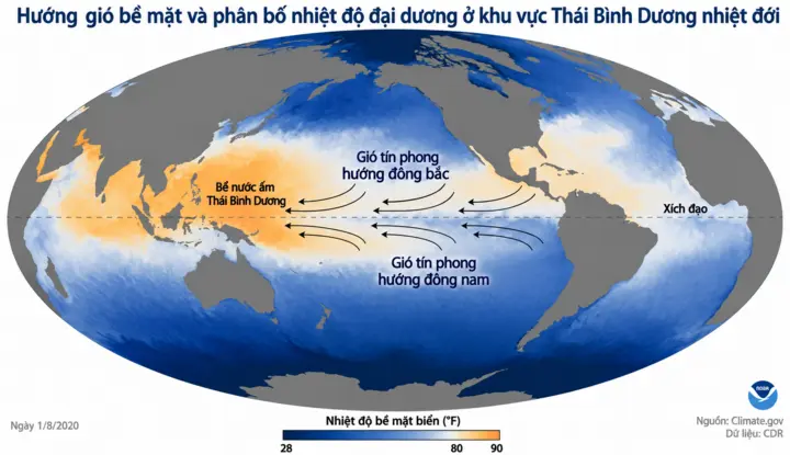 Nguyên nhân thúc đẩy El Niño mạnh 'vượt sức tưởng tượng'