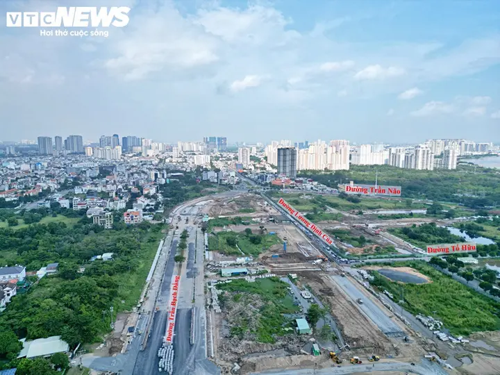Tăng tốc thi công 4 tuyến đường huyết mạch hơn 8.200 tỷ tại Thủ Thiêm