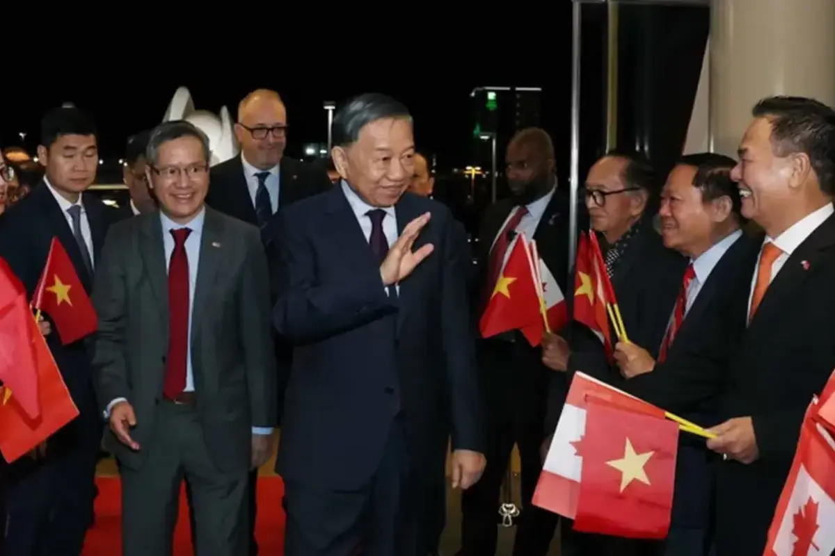 Tổng Bí thư, Chủ tịch nước Tô Lâm bắt đầu chuyến thăm cấp Nhà nước tới Canada