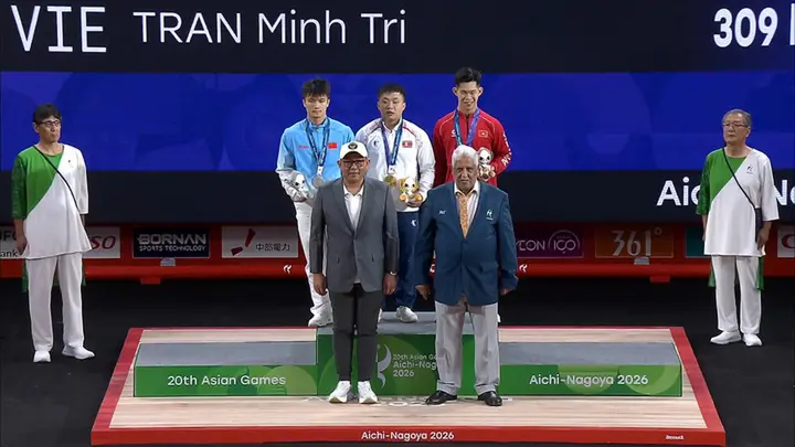 Rơi HCV SEA Games, VĐV Việt Nam bất ngờ giành HCĐ cử tạ ASIAD 2026