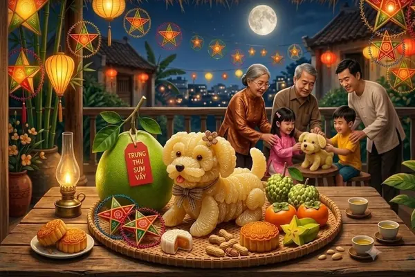 Tại sao quả bưởi luôn xuất hiện trong mâm cỗ Trung thu?