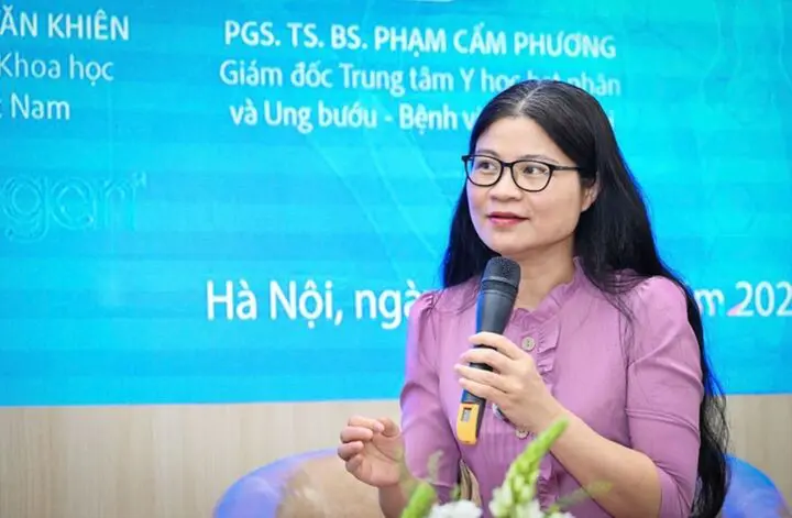Nữ bác sĩ Bệnh viện Bạch Mai trở thành Đại sứ quỹ quốc tế về điều trị ung thư