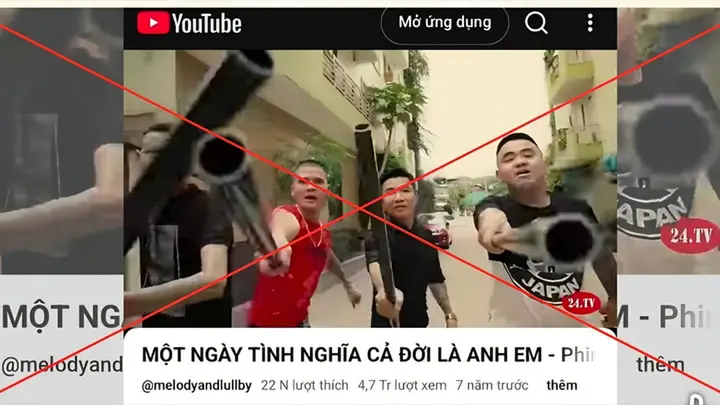 Khởi tố Hưng 'Lộc' và 2 bị can làm phim bạo lực đăng tải lên mạng xã hội