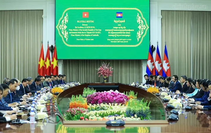 Việt Nam - Campuchia quyết tâm đưa kim ngạch thương mại đạt 20 tỷ USD
