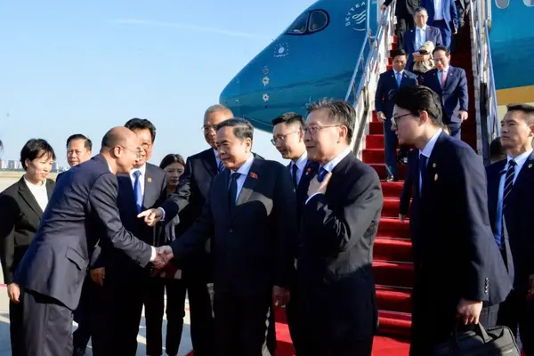 Chủ tịch Quốc hội Trần Thanh Mẫn tiếp Bí thư Tỉnh ủy Thiểm Tây