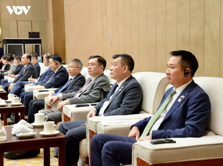 Chủ tịch Quốc hội Trần Thanh Mẫn tiếp Bí thư Tỉnh ủy Thiểm Tây
