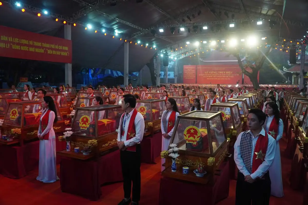 731 liệt sĩ từ Công viên Lê Thị Riêng an nghỉ tại Nghĩa trang TP HCM