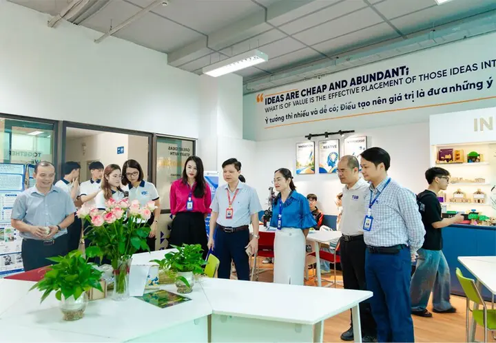 Trường Kinh tế, ĐH Công nghiệp Hà Nội ra mắt Không gian Đổi mới sáng tạo