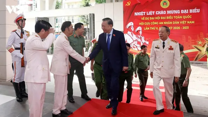 Tổng Bí thư, Chủ tịch nước Tô Lâm dự Đại hội toàn quốc Hội Cựu Công an Nhân dân