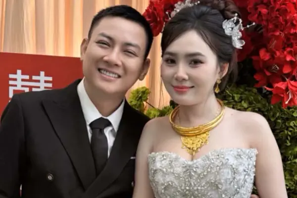 Lễ vu quy giản dị của ca sĩ Hoài Lâm tại quê nhà