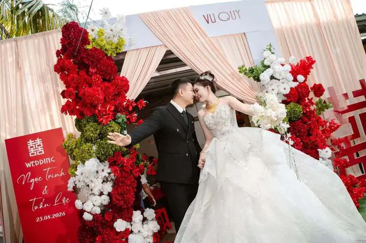 Hé lộ không gian đám cưới ở quê nhà của Hoài Lâm