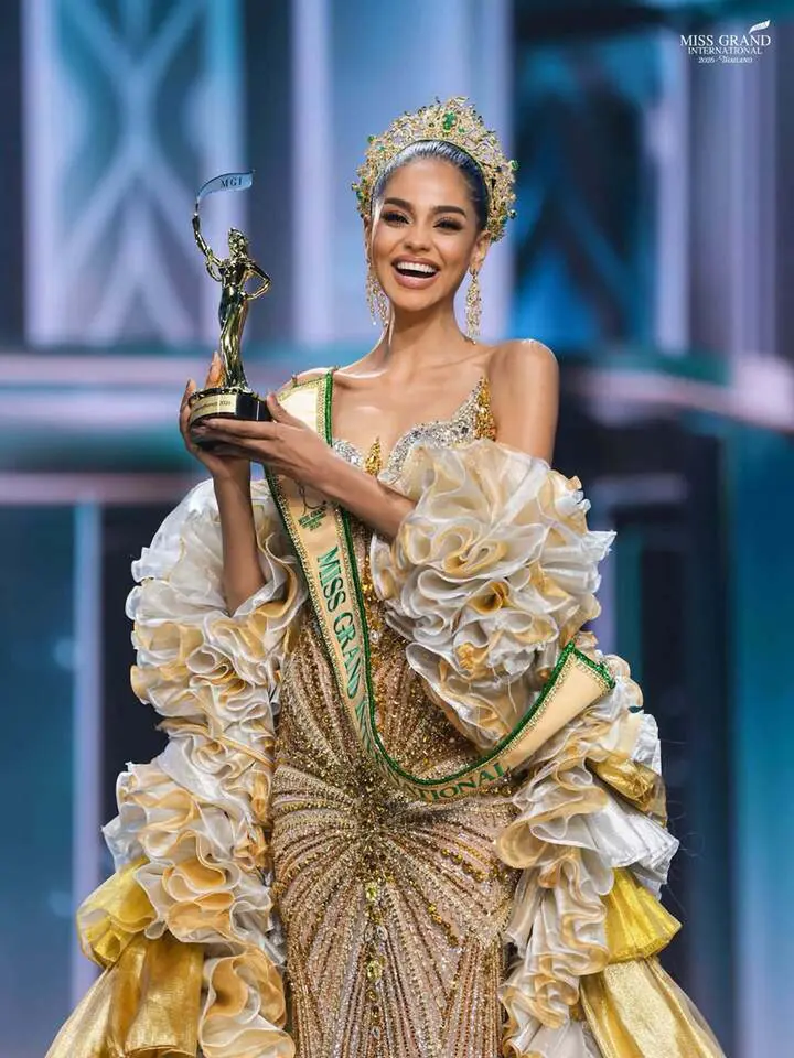 Nhan sắc người đẹp lai giành vương miện Miss Grand International 2026