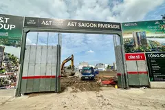 Xử phạt chủ đầu tư, nhà thầu dự án A&T Saigon Reveside 220 triệu đồng