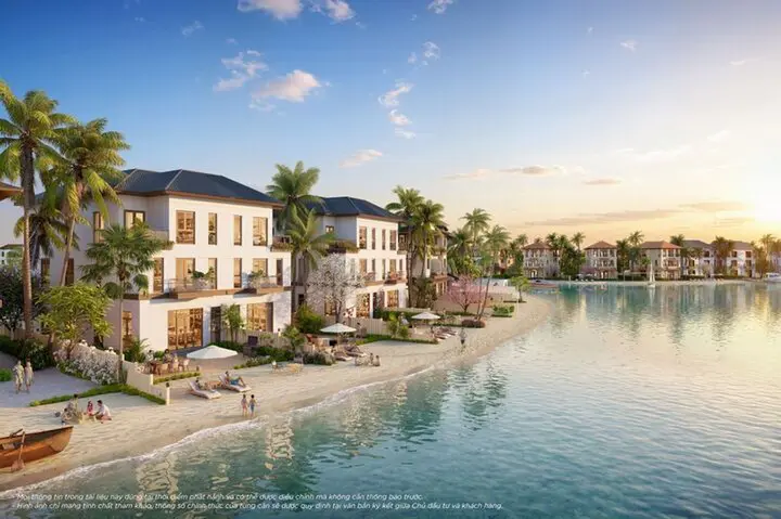 Giải mã vị trí 'hàng ghế đầu' chạm mặt nước của biệt thự Vinhomes Green Paradise