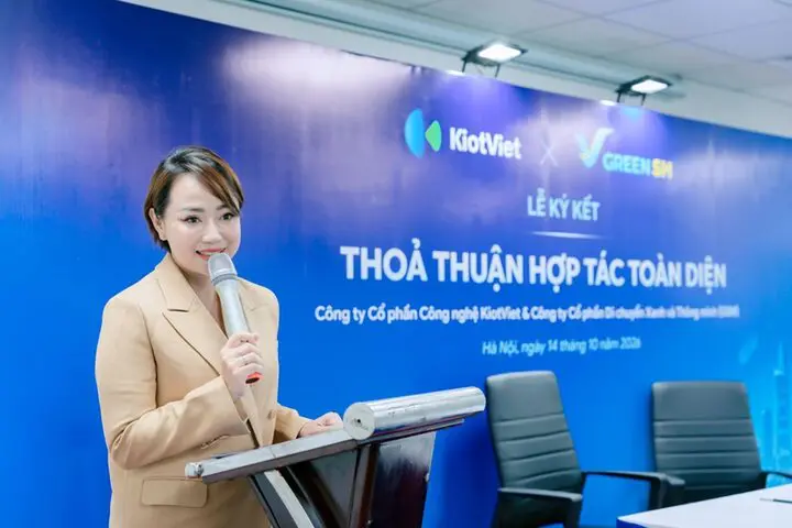 Green SM và KiotViet ký hợp tác chiến lược, mở rộng kinh doanh và giao nhận xanh