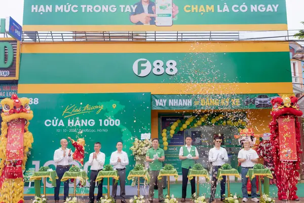 F88 khai trương cửa hàng thứ 1.000, đánh dấu cột mốc mới về quy mô mạng lưới